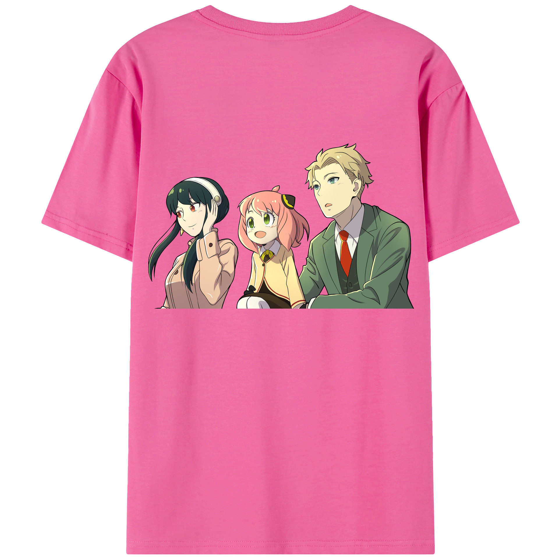（画像用） SPY×FAMILY间谍家家酒 レディース半袖Tシャツ(バックプリント)